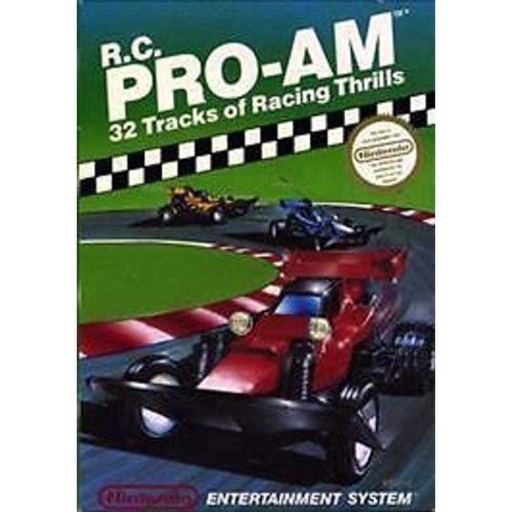 R.C. Pro-Am (NES Nintendo Entertainment System) Tested & Working!!!